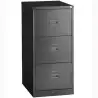 (PFA3F-AV1) BISLEY ARCHIVADOR METALICO 3 CAJONES ARCHIVO CARPETAS COLGANTES A4 FONDO 40CM ANTRACITA