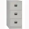 (PFA3F-AV7) BISLEY ARCHIVADOR METALICO 3 CAJONES ARCHIVO CARPETAS COLGANTES A4 FONDO 40CM GRIS