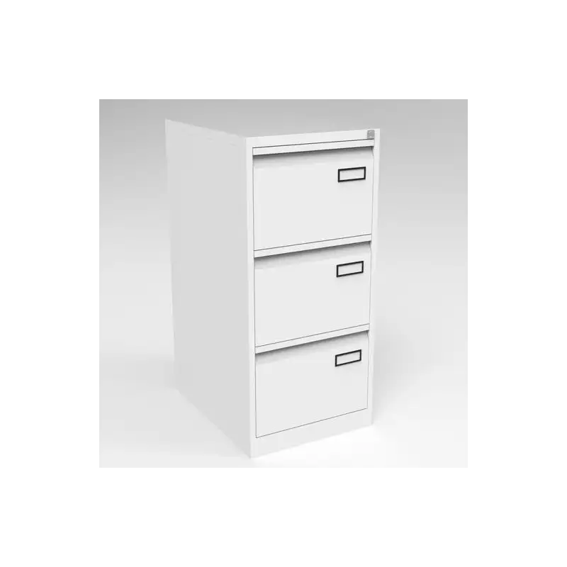 (PSF3-BA5) BISLEY ARCHIVADOR METÁLICO PSF LIGHT 3 CAJONES FOLIO CARPETAS COLGANTES MULTIFORMATO FONDO 62CM - BLANCO