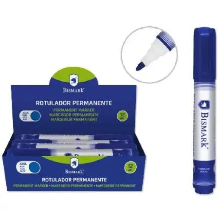 (314572) BISMARK ROTULADOR PERMANENTE PUNTA CÓNICA 1