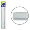 (314300) BISMARK REGLA ALUMINIO 15CM
