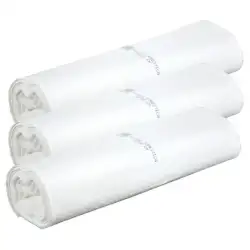 (08004) BOLSA DE BASURA DOMESTICA BELSACK G55 30L 54X60 BLANCA -ROLLO 20U-