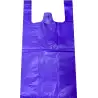(54171) BOLSA DE ASA ANÓNIMA 42X53CM 50 MICRAS 70% RECICLADO VIOLETA PAQUETE 1KG