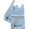 (70366) BOLSA DE CAMISETA 42X53CM 50 MICRAS 70% RECICLADO PAQUETE 1KG