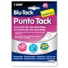 (1693) BOSTIK MASILLA EN GOTAS DE ADHESIVO REMOVIBLE BLU TACK PUNTO TACK TRANSPARENTE 64 PUNTOS