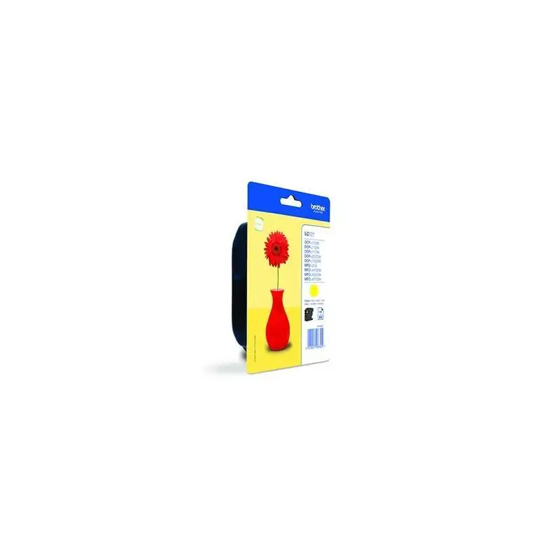 (LC121YBP) BROTHER TINTA AMARILLO DCP-J552DW - MFC-J470DW