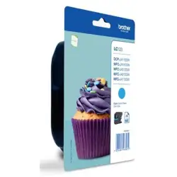 (LC123CBP) BROTHER TINTA CIAN MFC-J4410DW/MFC-J4510DW