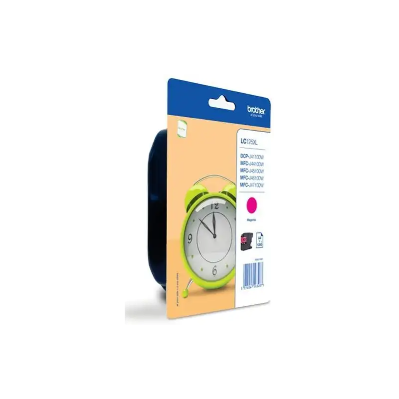(LC125XLMBP) BROTHER TINTA MAGENTA MFC-J4410DW/J4510DW - BLISTER