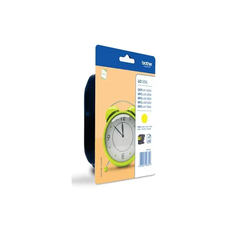 (LC125XLYBP) BROTHER TINTA AMARILLO MFC-J4410DW/J4510DW - BLISTER