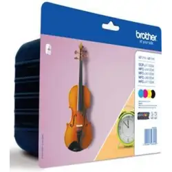 (LC127XLVALBP) BROTHER TINTA BK/C/M/Y  MFC-J4410DW/J4510DW - BLISTER - PACK 4 COLORES