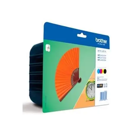 (LC129XLVALBP) BROTHER TINTA BK/C/M/Y MFC-J6520DW/J6720DW/J6920DW - PACK 4 COLORES