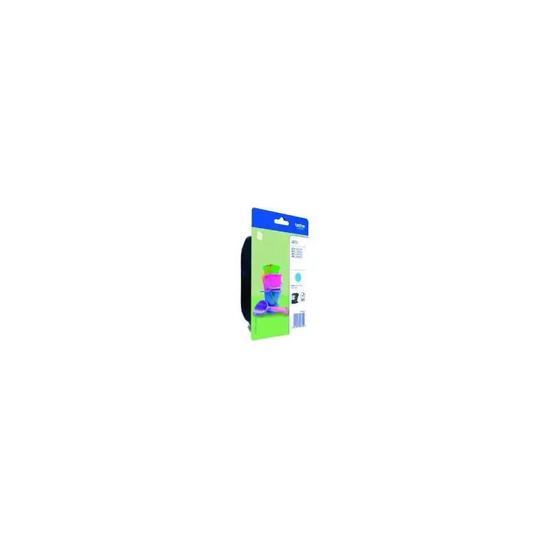 (LC221CBP) BROTHER TINTA CIAN DCP-J562DW - MFC-J480DW/J880DW
