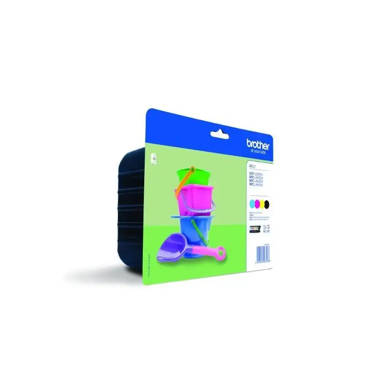 (LC221VALBP) BROTHER TINTA BK/C/M/Y DCP-J562DW - MFC-J480DW/J880DW - PACK 4 COLORES