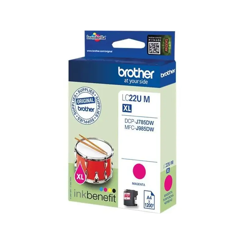 (LC22UMBP) BROTHER TINTA MAGENTA DCP-J785DW