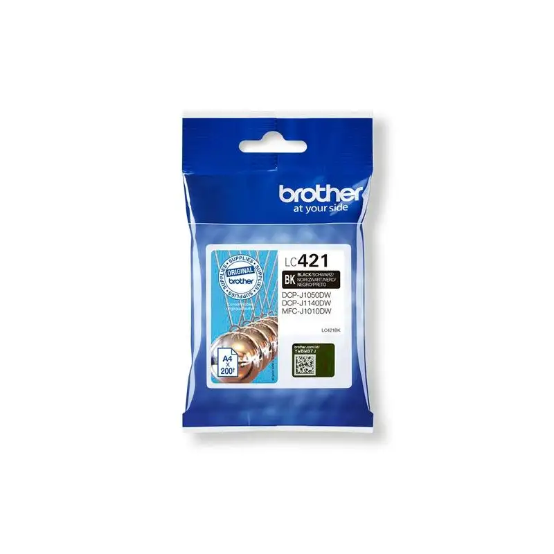 (LC421BK) BROTHER TINTA NEGRO DCP-J1050DW - MFC-J1010DW