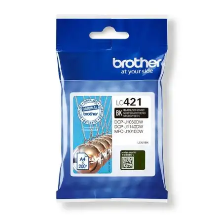 (LC421BK) BROTHER TINTA NEGRO DCP-J1050DW - MFC-J1010DW