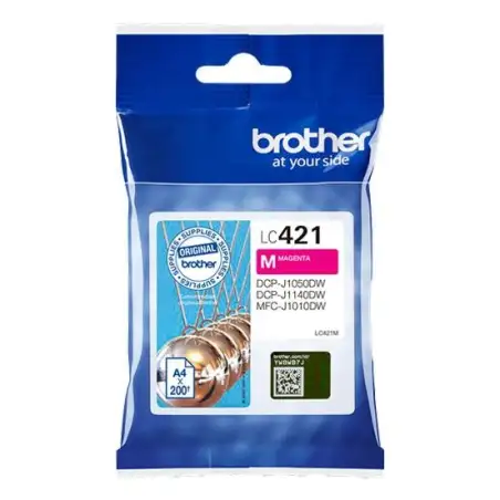 (LC421M) BROTHER TINTA MAGENTA DCP-J1050DW - MFC-J1010DW