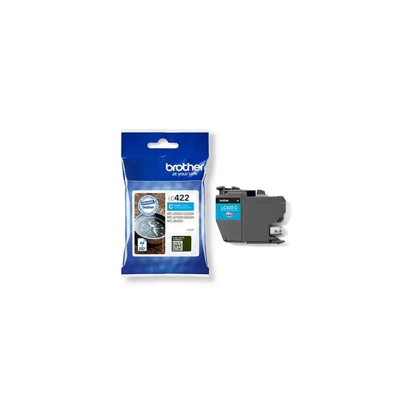 (LC422C) BROTHER TINTA CIAN MFC-J5340DW/J6540DW/J5740DW/J6940DW/J5340DWE/J6540DWE