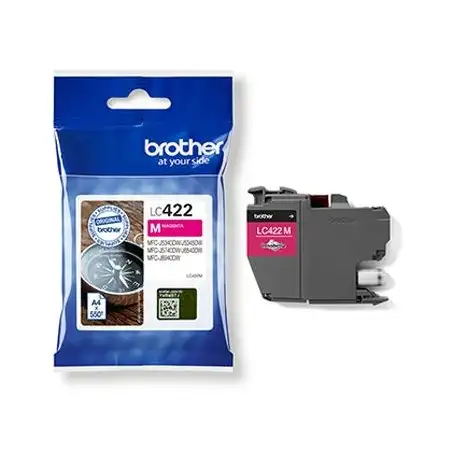 (LC422M) BROTHER TINTA MAGENTA MFC-J5340DW/J6540DW/J5740DW/J6940DW/J5340DWE/J6540DWE