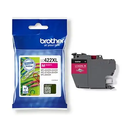 (LC422XLM) BROTHER TINTA MAGENTA MFC-J5340DW/J6540DW/J5740DW/J6940DW/J5340DWE/J6540DWE