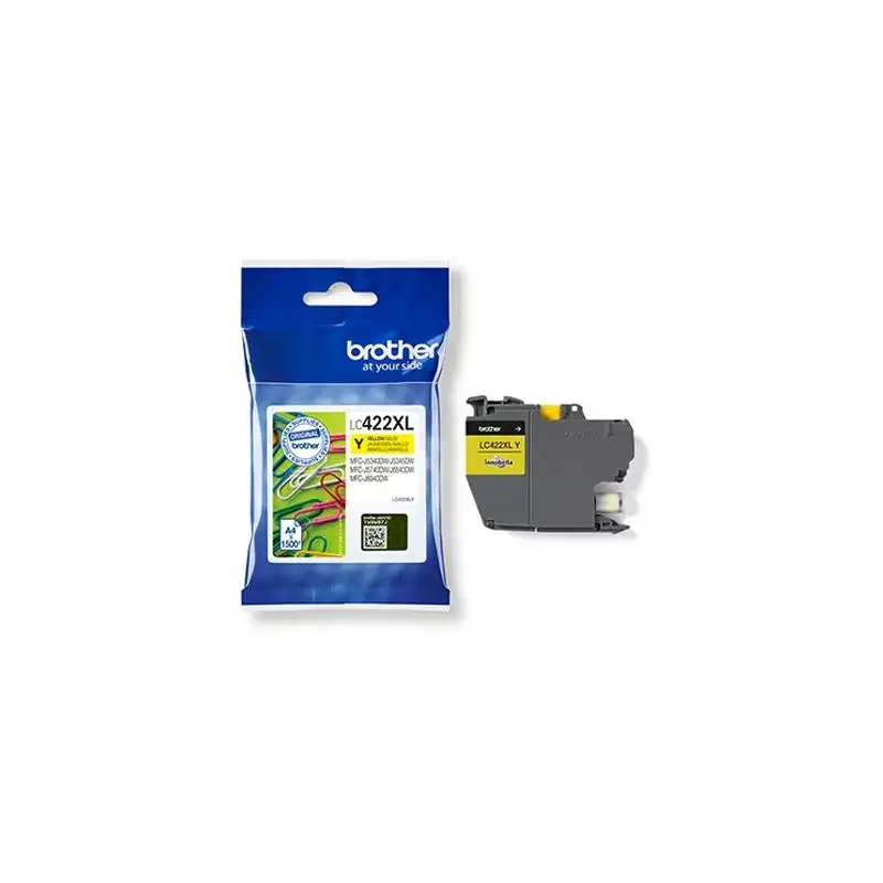 (LC422XLY) BROTHER TINTA AMARILLO MFC-J5340DW/J6540DW/J5740DW/J6940DW/J5340DWE/J6540DWE