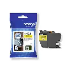 (LC422Y) BROTHER TINTA AMARILLO MFC-J5340DW/J6540DW/J5740DW/J6940DW/J5340DWE/J6540DWE