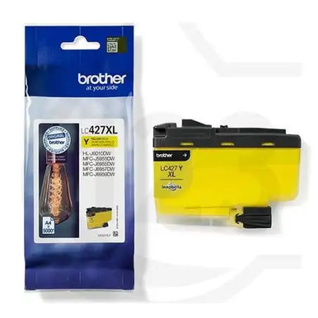 (LC427XLY) BROTHER TINTA AMARILLO MFC-J5955DW/J6955DW/J6995DW