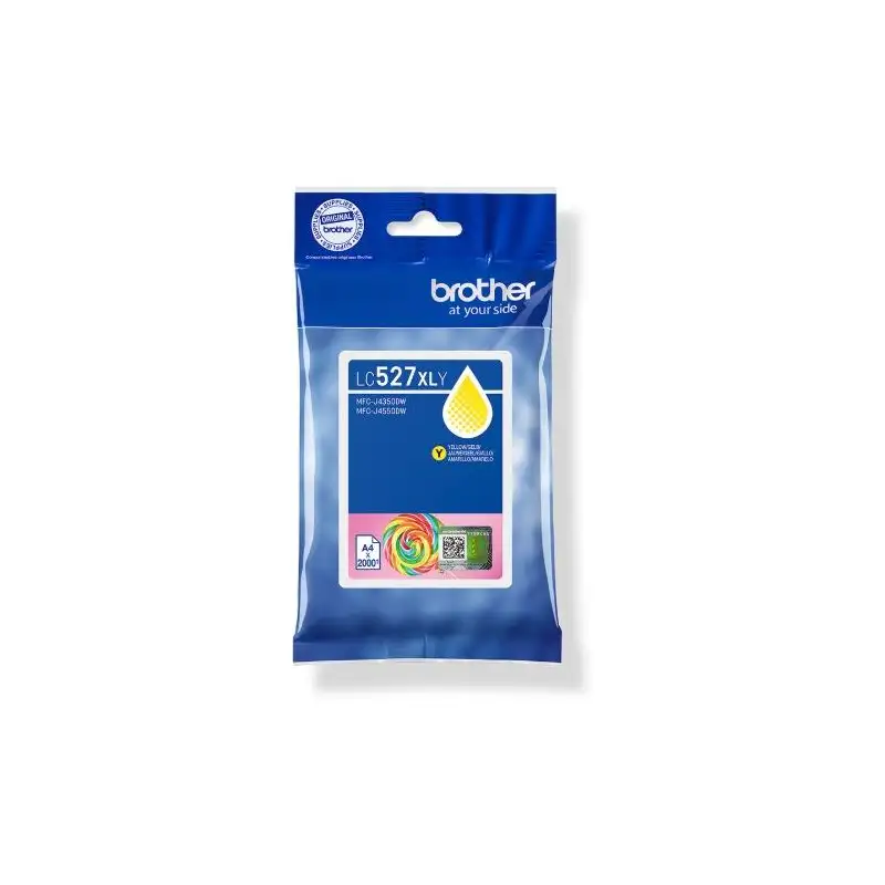 (LC527XLY) BROTHER TINTA AMARILLO MFC-J4350DW/J4550DW