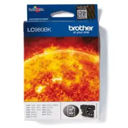 (LC980BK) BROTHER TINTA NEGRO DCP-145C/165C/195C/197C/375CW - MFC-250C/255CW/290C/295CN