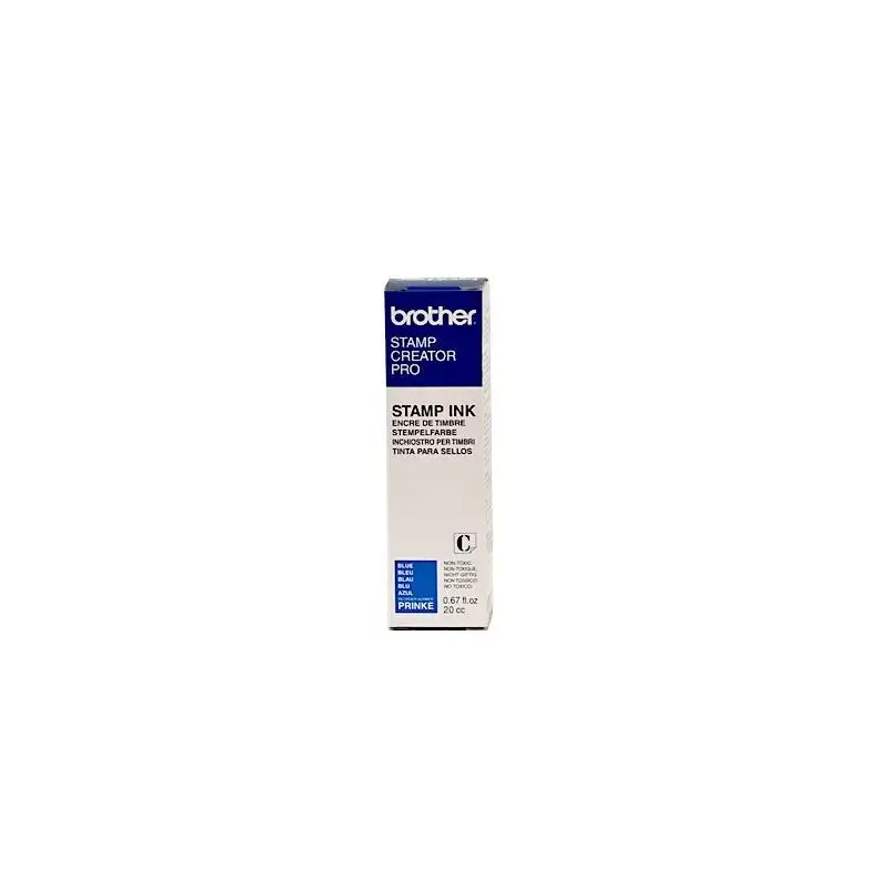 (PRINKE) BROTHER TINTA PARA REENTINTADO AZUL 20CC (UNIDAD)