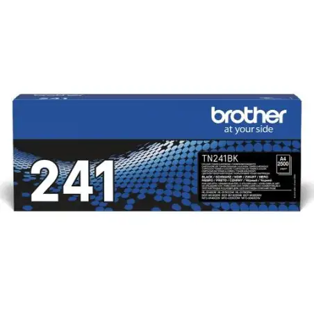 (TN241BK) BROTHER TONER NEGRO HL-3140CW/3150CDW/3170CDW - DCP-9015CDW/9020CDW - MFC-9140CDN/9330CDW/9340CDW