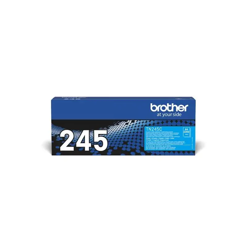 (TN245C) BROTHER TONER CIAN HL-3140CW/3150CDW/3170CDW - DCP-9015CDW/9020CDW - MFC-9140CDN/9330CDW/9340CDW