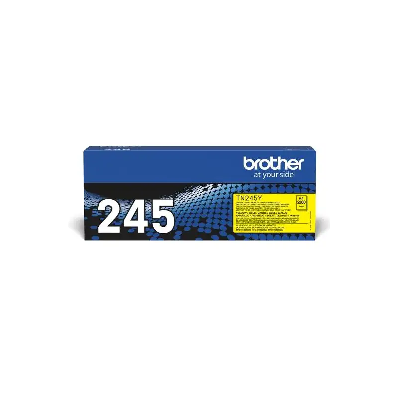 (TN245Y) BROTHER TONER AMARILLO HL-3140CW/3150CDW/3170CDW - DCP-9015CDW/9020CDW - MFC-9140CDN/9330CDW/9340CDW