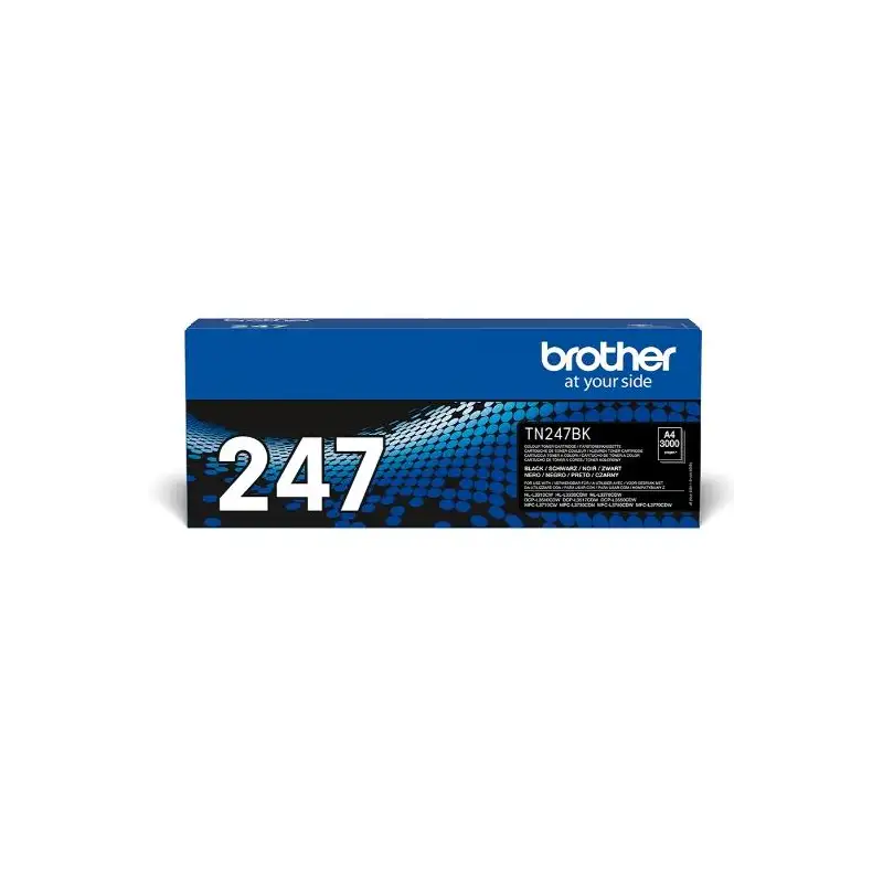 (TN247BK) BROTHER TONER NEGRO HL-L3210CW/L3230CDW/L3270CDW - DCP-L3510CDW/L3550CDW - MFC-L3710CW/L3750CDW/L3770CDW