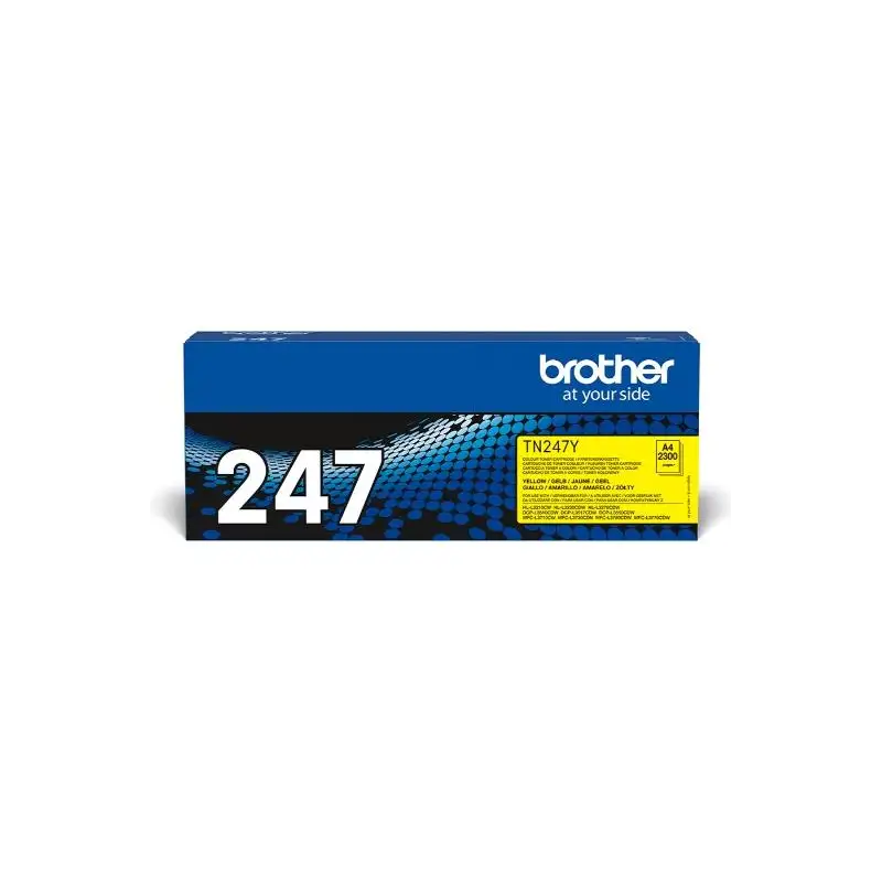 (TN247Y) BROTHER TONER AMARILLO HL-L3210CW/L3230CDW/L3270CDW - DCP-L3510CDW/L3550CDW - MFC-L3710CW/L3750CDW/L3770CDW