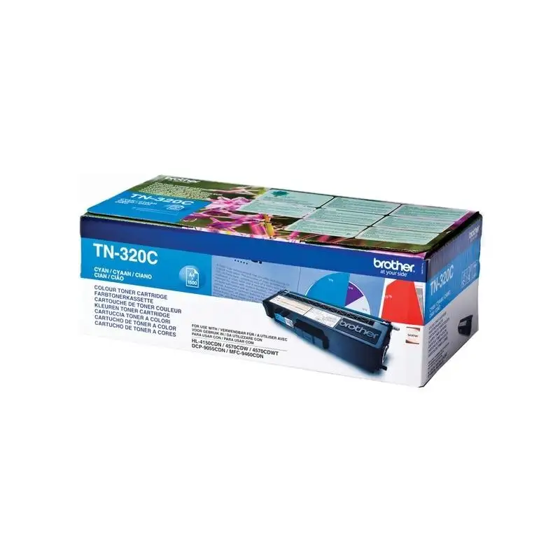 (TN320C) BROTHER TONER CIAN HL-4140CN/4150CDN/4170CW/4570CDW - DCP-9055CDN/9270CDN - MFC-9460CDN/9465CDN/9970CDW