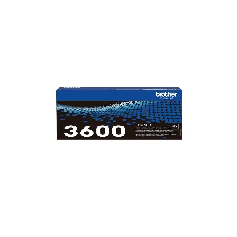 (TN3600) BROTHER TONER NEGRO HL-L5210DN/L5210DW/L6210DW/L6410DN - DCP-L5510DW - MFC-L5710DN/L5710DW/L6710DW/L6910DN