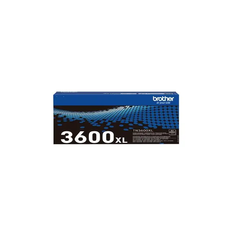 (TN3600XL) BROTHER TONER NEGRO HL-L5210DN/L5210DW/L6210DW/L6410DN - DCP-L5510DW - MFC-L5710DN/L5710DW/L6710DW/L6910DN