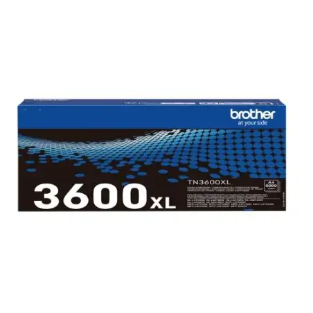 (TN3600XL) BROTHER TONER NEGRO HL-L5210DN/L5210DW/L6210DW/L6410DN - DCP-L5510DW - MFC-L5710DN/L5710DW/L6710DW/L6910DN