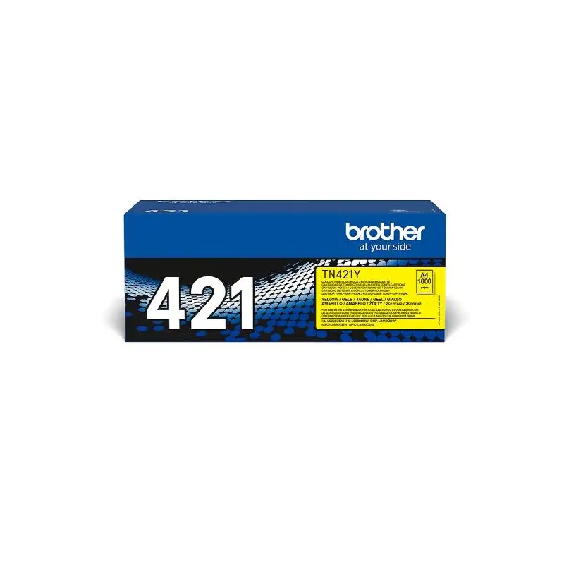 (TN421Y) BROTHER TONER AMARILLO HL-L8260CDW/L8360CDW - DCP-L8410CDW - MFC-L8690CDW/L8900CDW