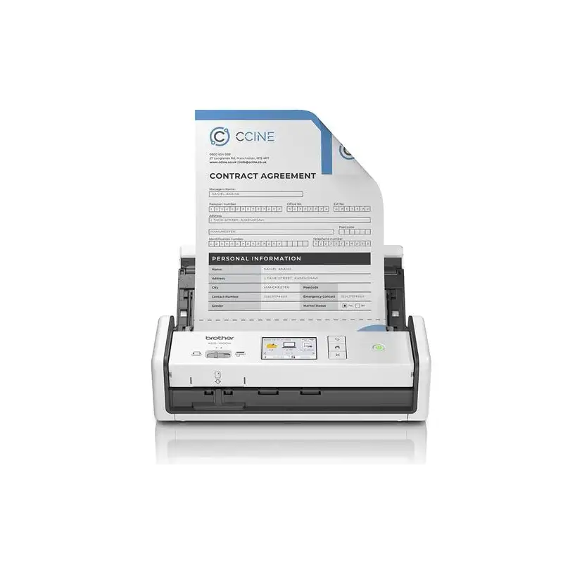 (ADS1800WUN1) BROTHER ESCANER SOBREMESA DOBLE CARA TARJETA RED Y WIFI ADS1800W