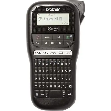 (PTH110) BROTHER ETIQUETADORA ROTULADORA ELECTRÓNICA PT-H110