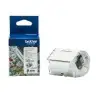 (CZ1005) BROTHER ROLLO DE CINTA ADHESIVA ZERO INK PARA ETIQUETADORA VC500W 5CMX5M