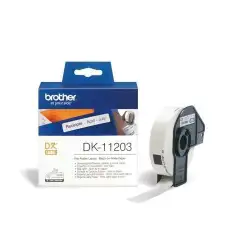 (DK11203) BROTHER ETIQUETAS PRECORTADAS PARA CARPETAS 17X87MM (300 ETIQUETAS)