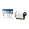 (DK22246) BROTHER CINTA CONTINUA DE PAPEL TÉRMICO ADHESIVO - BLANCO - 103MMX30