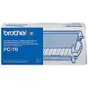 (PC70) BROTHER CARTUCHO + BOBINA NEGRO  T-72/74/76/78/84/94/96