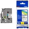 (TZE251) BROTHER CINTA ROTULADORA LAMINADA TEXTO NEGRO SOBRE BLANCO - 24MMX8M