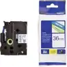 (TZE263) BROTHER CINTA ROTULADORA LAMINADA TEXTO AZUL SOBRE BLANCO - 36MMX8M