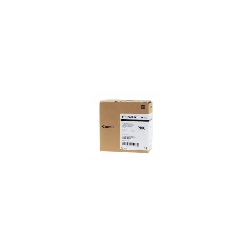 (0811C001AA) CANON TINTA NEGRO FOTO IPF PRO 2000/4000/4000S/6000S - PFI 1300PBK