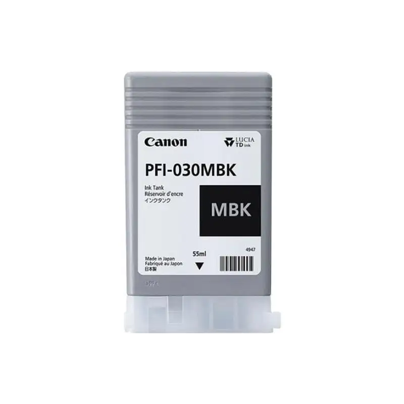 (3488C001) CANON TINTA NEGRO MATE IMAGEPROGRAF TA 20/30 - TM 240/340 - PFI 030MBK